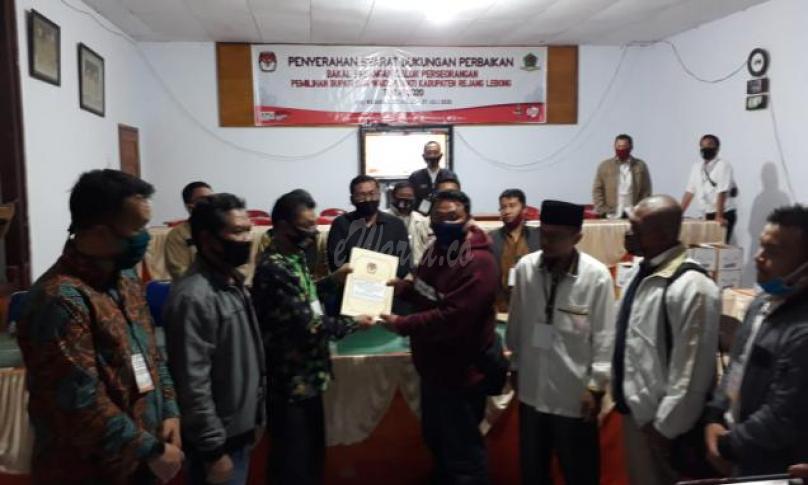 penyerahan dukungan perbaikan