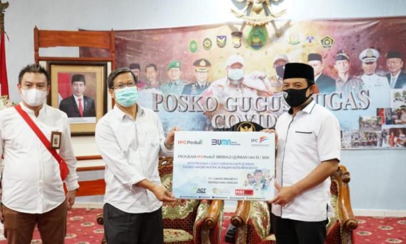 Wawali terima Bantuan kurban