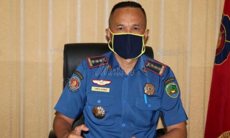 Kepala Damkar Saipul Apandi 