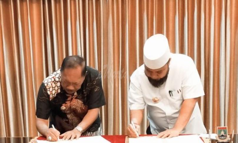 Penandatanganan MoU dengan Pemkot Cilegon