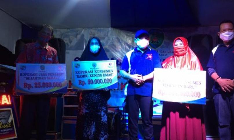 Peringatan Hari Koperasi ke – 73 tahun 2020 tingkat Kota Bengkulu dan Bazar kuliner malam di Jalan KZ Abidin II