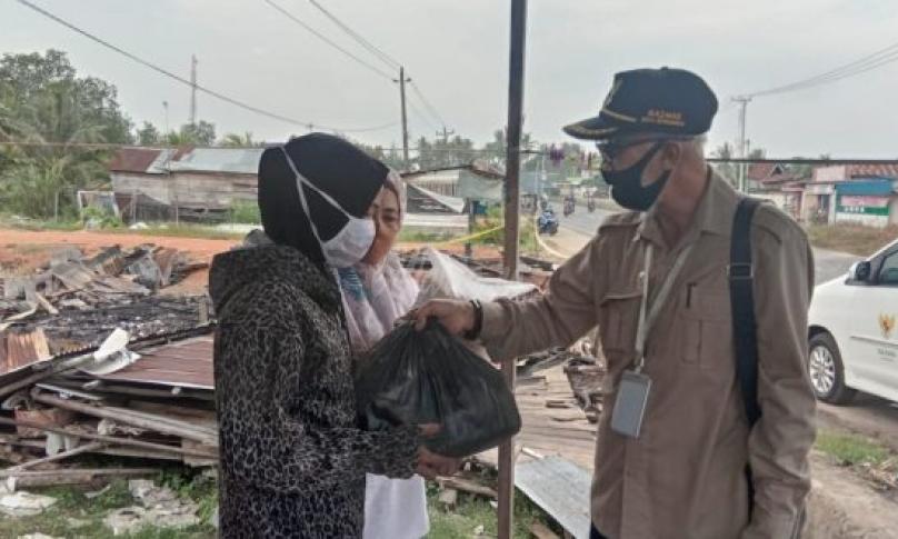 Baznas Berikan Bantuan Sembako