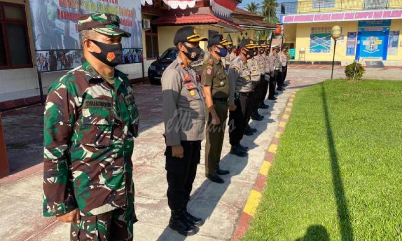 Apel Bersama Pendisiplinan Pakai Masker
