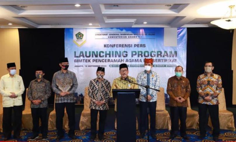 Rilis Program Penguatan Kompetensi Penceramah Agama. Foto: Rusydi