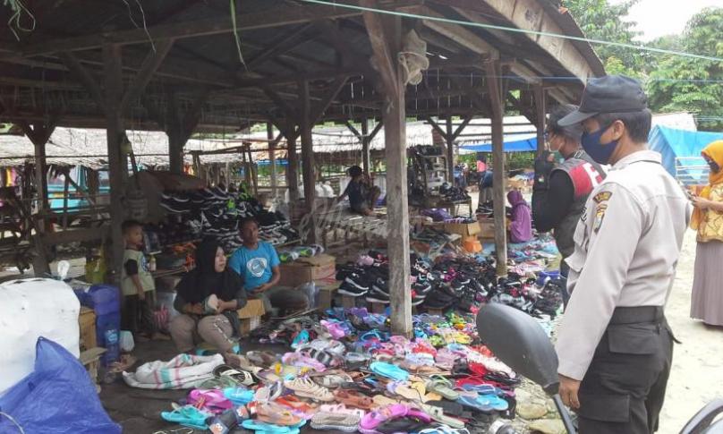 Operasi Yustisi di Pasar Saluampak