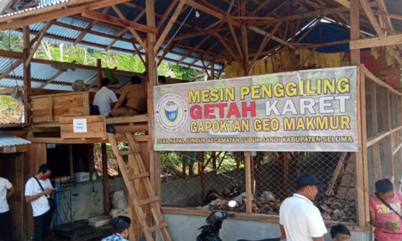 Mesin giling milik Benny