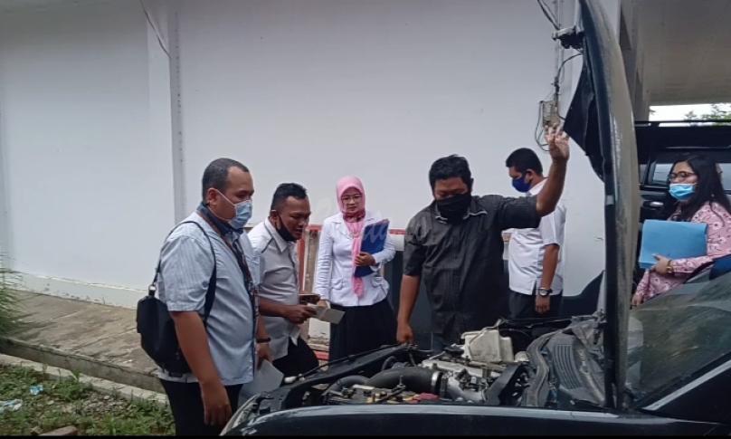 mobnas Pajero mantan wakil Ketua II DPRD Seluma periode 2014-2019 Okti Fitriani