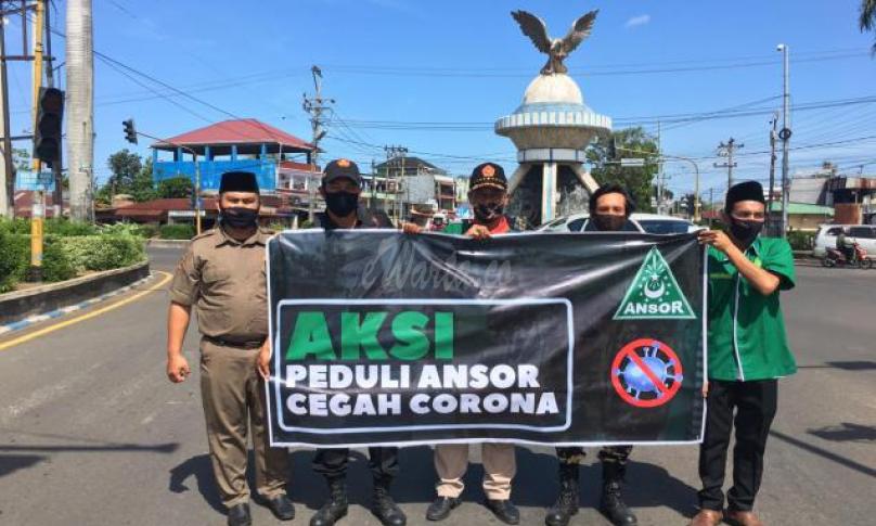GP Ansor Provinsi Bengkulu gelar aksi peduli cegah Covid-19