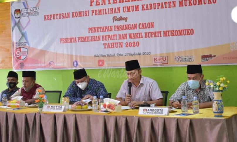 Pleno KPU Mukomuko
