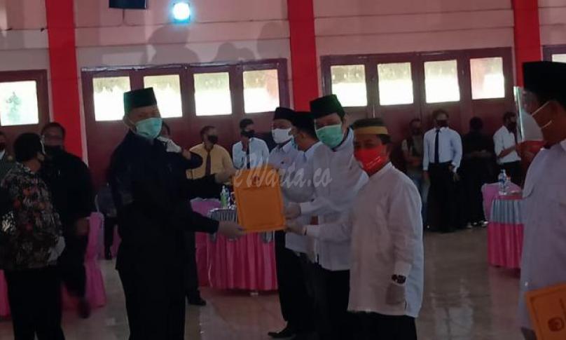 Undian nomor urut Cabup Seluma