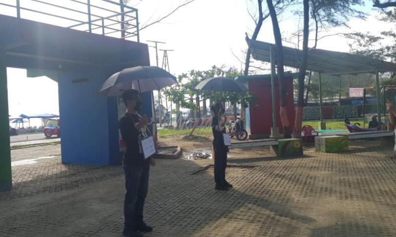 Aksi simpatik di Taman Berkas