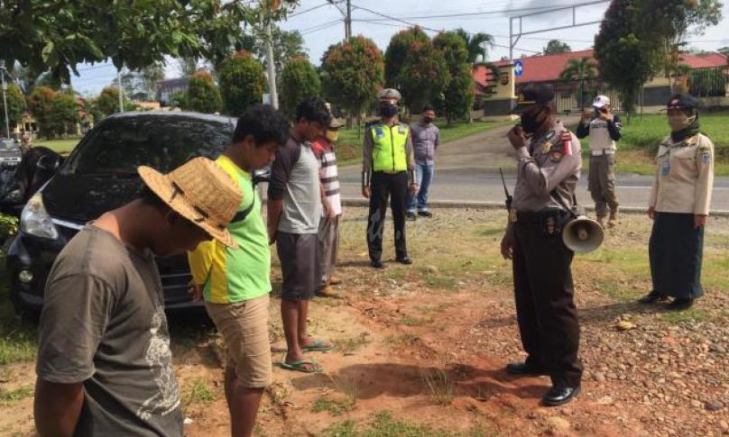 warga Seluma yang kedapatan tidak mematuhi protokol kesehatan