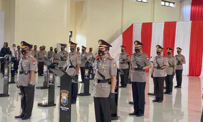 Sertijab dan Lantik 11 Kapolres Baru