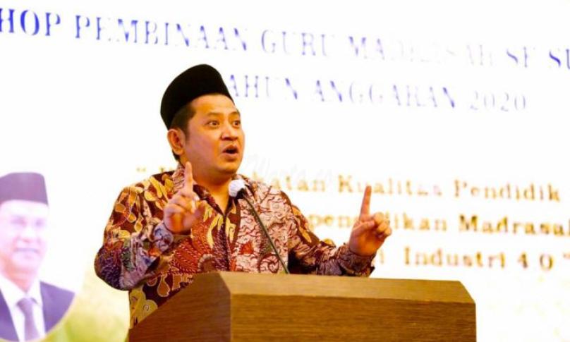Dirjen Pendidikan Islam Muhammad Ali Ramdhani di Jakarta, Sabtu (07/11).