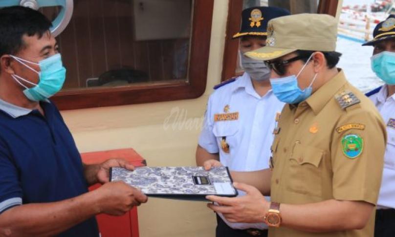 Serah Terima Kapal Pelra Kemenhub