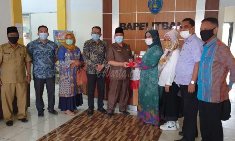 Pansus I DPRD Kota Padang Sambangi Bapelitbang Kota Bengkulu