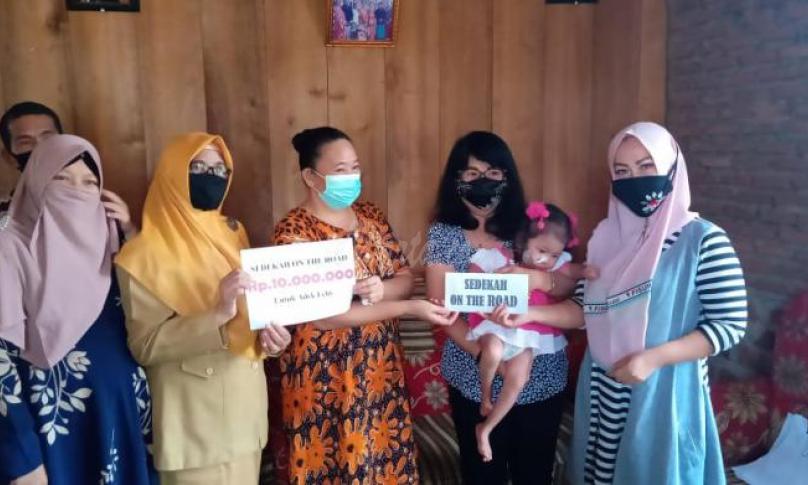 Komunitas SOR Salurkan Bantuan pada Penderita Gizi Buruk di Seluma