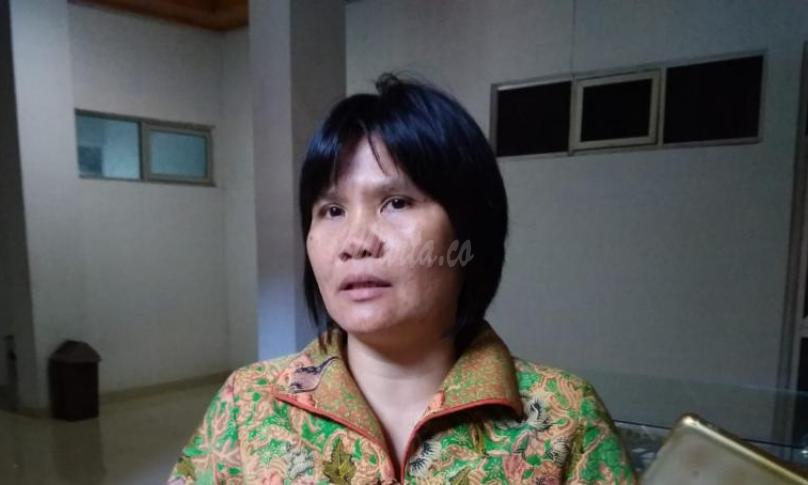Ketua tim pemenangan Pasangan Calon (Paslon) Bupati Seluma nomor urut 01, Okti Fitriani