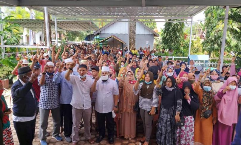 Helmi Hasan saat berkampanye di Bengkulu Selatan