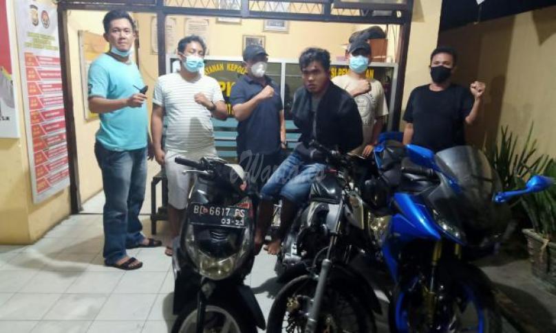 Pelaku Curanmor di Lima TKP Berhasil Ditangkap Polsek Ratu Agung