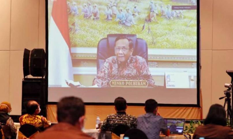 Menko Polhukam Moh. Mahfud MD