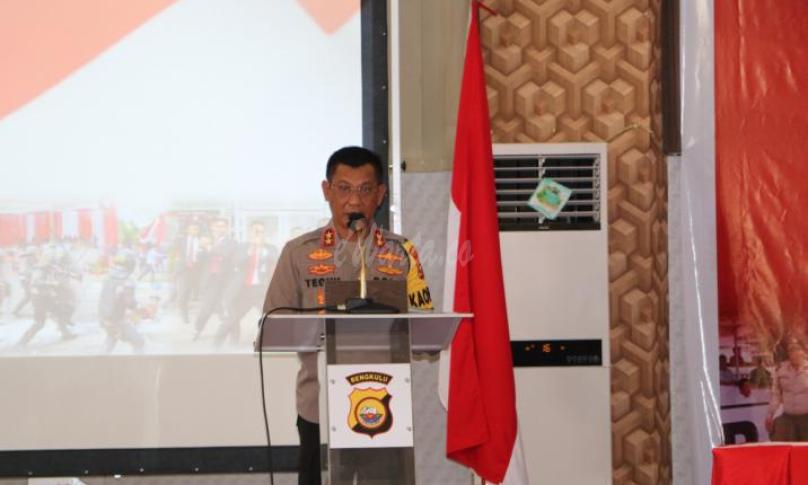 Kapolda Bengkulu Irjen Pol Drs Teguh Sarwono, M.Si., 