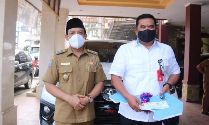 Dit Reskrimsus Polda Bengkulu Dapat Satu Unit Mobil dari Pemkot