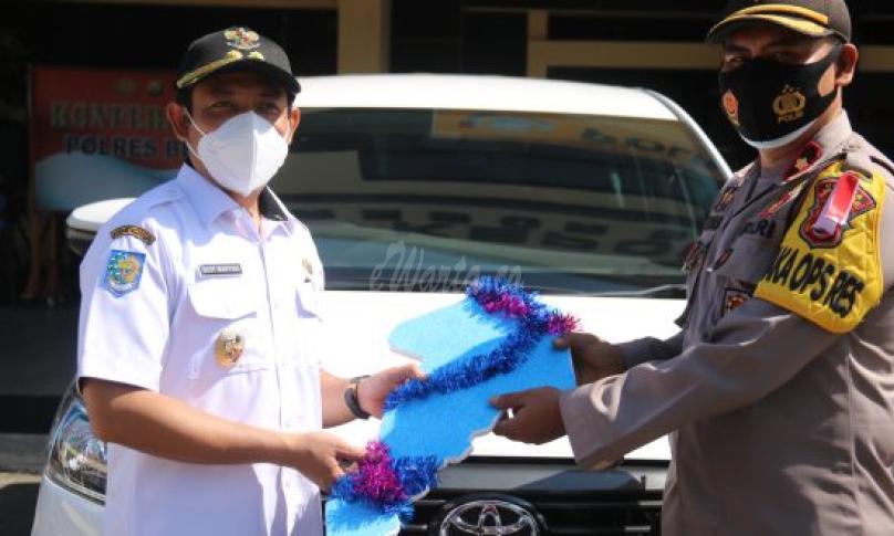 Usai Polda, Giliran Polres Bengkulu Dapat Jatah Mobil dari Pemkot