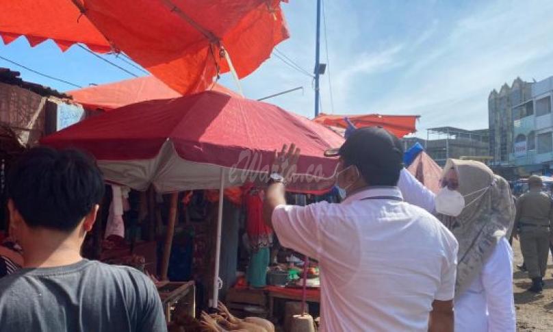 Pemkot Minta Pedagang Menepi untuk Pembuatan Jalan di Pasar Panorama