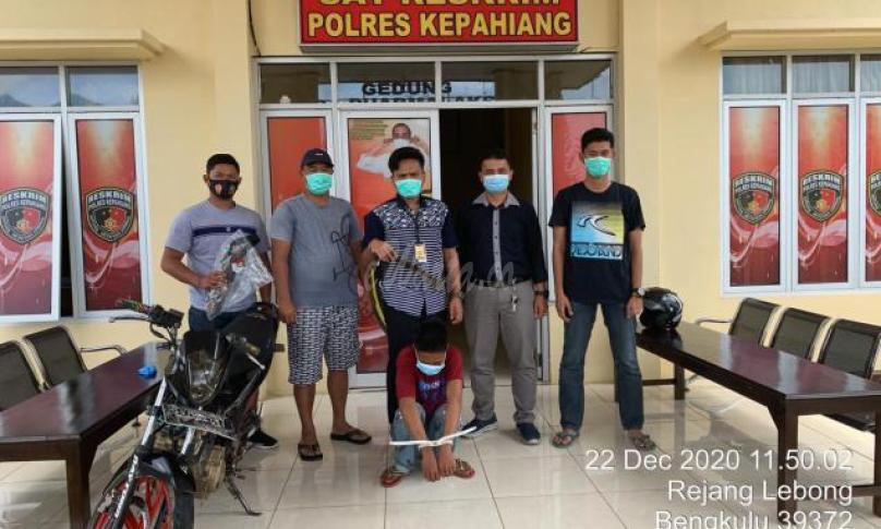 Anak Dibawah Umur Pelaku Pembacok Teman Sendiri di Kepahiang Ditangkap Polisi
