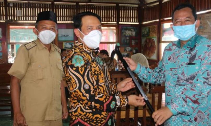 Wakil Bupati Muaro Jambi Bambang Bayu Suseno beserta istri berkunjung ke Kota Bengkulu