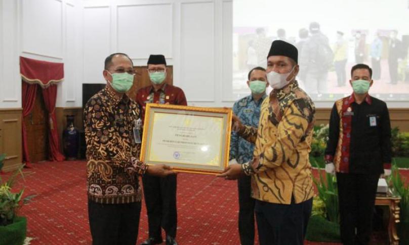Pemprov Bengkulu Raih Penghargaan Pelayanan Publik Berbasis HAM 2020