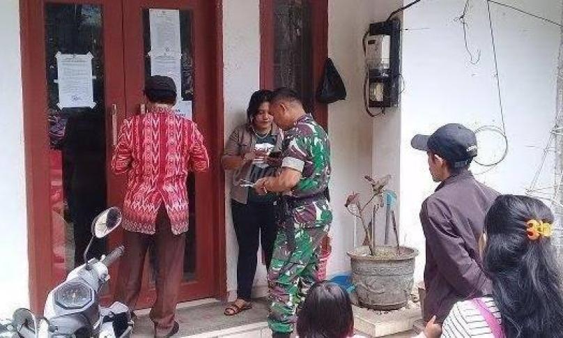 Kantor Dinas Dukcapil Tator Tutup