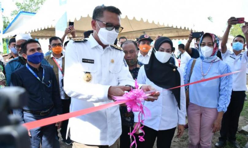 Gubernur Sulsel Resmikan 50 Huntap untuk Korban Banjir Bandang Lutra