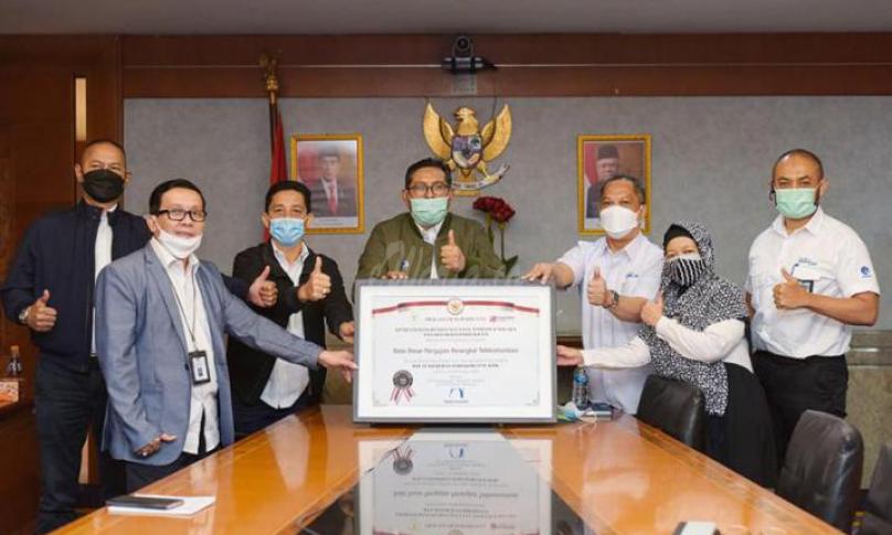 Kementerian Kominfo Terima Predikat Wilayah Bebas Korupsi Tahun 2020