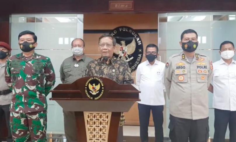 Menko Polhukam Moh. Mahfud MD