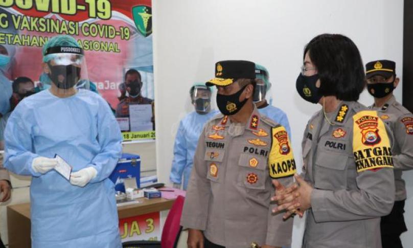Polda Bengkulu Akan Tindak Tegas Penyebar Hoax Vaksinasi Covid-19