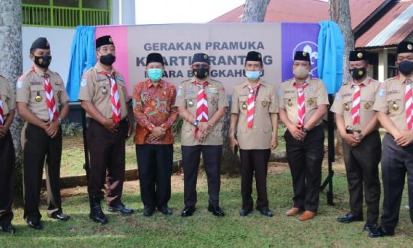 Mabi dan Kwartir Ranting Muara Bangkahulu Dilantik