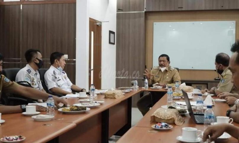 Bupati Bengkulu Utara Ir H Mian pimpin Rapat Koordinasi 
