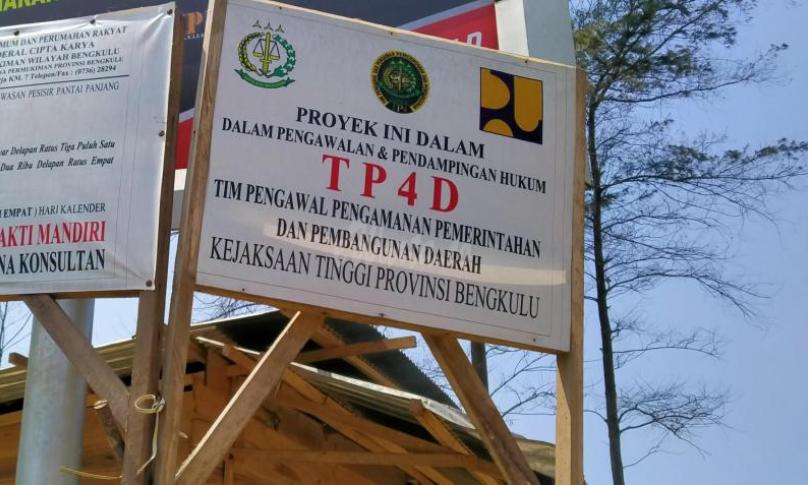 Dilapor ke KPK, Kejati Bengkulu Sebut Pengawas Proyek Penahan Banjir Sudah Dibubarkan