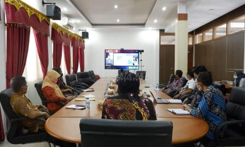 Wabup BU Ikuti Rilis Data Sensus Penduduk 2020