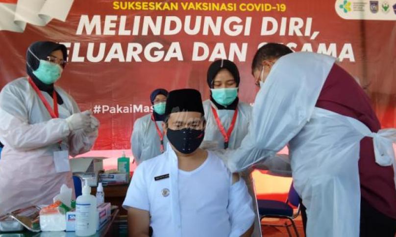 Usai Bupati, Giliran Wabup Bengkulu Utara Jalani Vaksinasi Covid-19
