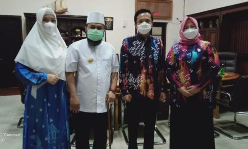 Walikota Helmi Hasan Kunjungi Kota Makassar