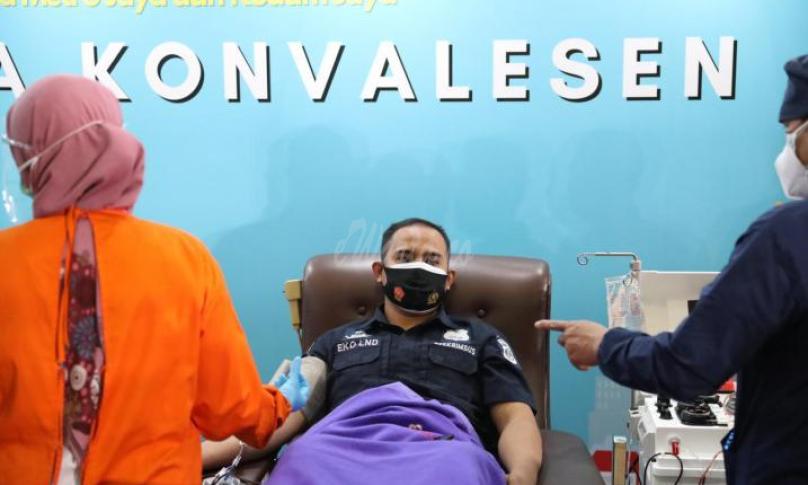 Donor Plasma Polri Bisa Jadi Teladan Lembaga Lain