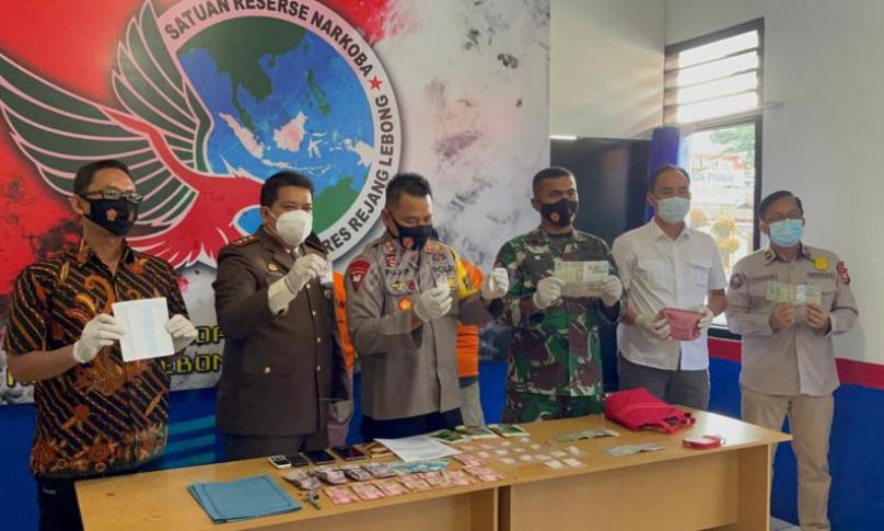 Kapolres Rejang Lebong Rilis Keberhasilan Pengungkapan Narkoba