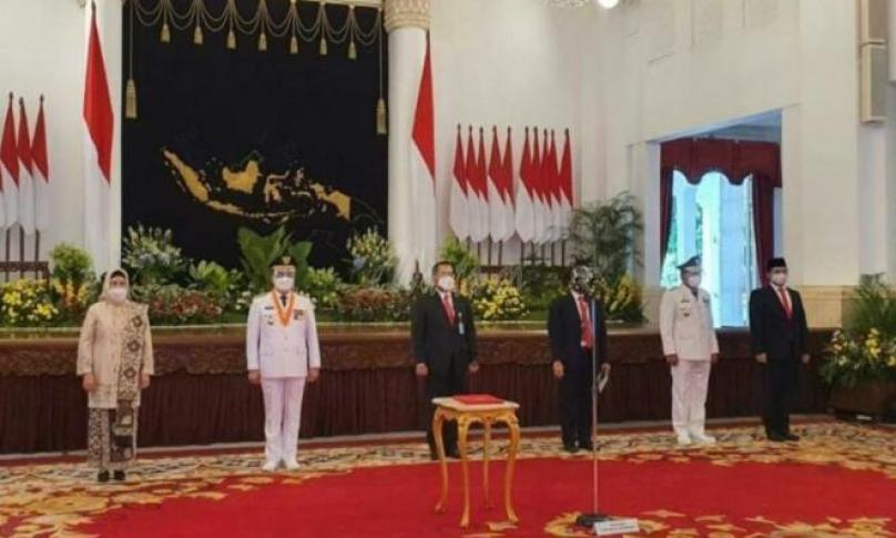 Pelantikan Gubernur Bengkulu periode 2021-2024