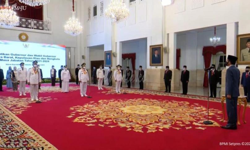 Pelantikan Gubernur Bengkulu