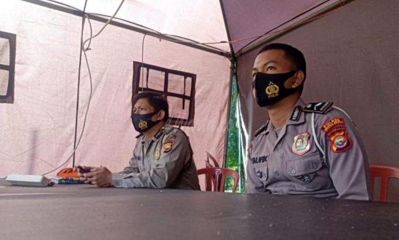 Kantor Penyelenggara Pemilu Bengkulu Selatan Dijaga Ketat Polisi