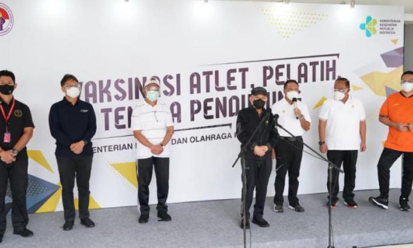 Vaksinasi Para Atlet 