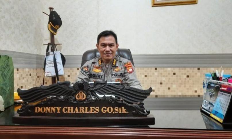 Kepala Bagian Hubungan Masyarakat (Kabid Humas) Polda Kalimantan Barat (Kalbar), Kombes Pol Dony Charles Go
